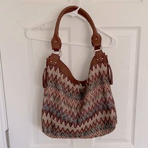 4/$10 Brown shoulder bag